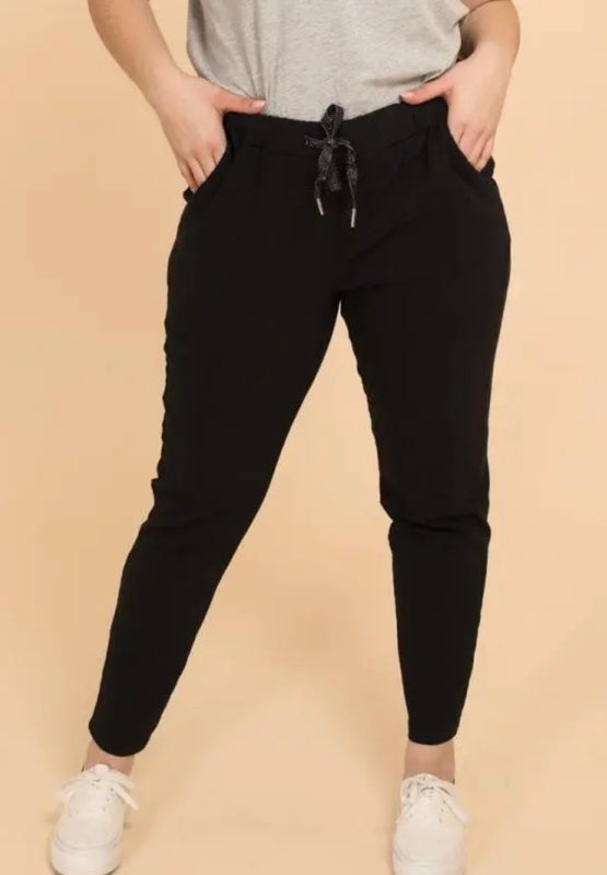 Reilumman kokoiset strech joggerhousut 44-48 ( useita eri v&auml;rej&auml;)